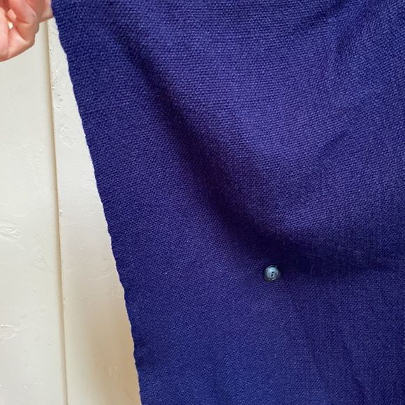 Crossnore School Navy Cape with Gold Accents - Picture 4 of 11